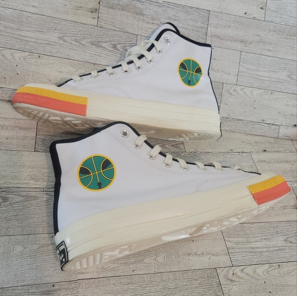 Converse Sneakers Mens 8 Womens‎ 10 Chuck Taylor 70 Hi Roswell Rayguns White main image 11